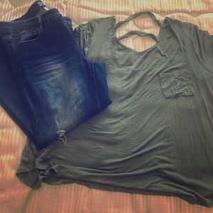 Bundle jeans and shirt